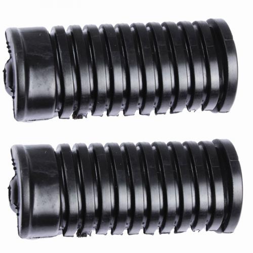 Borracha do Estribo Demtec para  C 100 Biz 1998 a 2005 - Biz 125 2006 a 2015 - Pop 100 2007 a 2015 - C 105 Dream 1993 a 1998