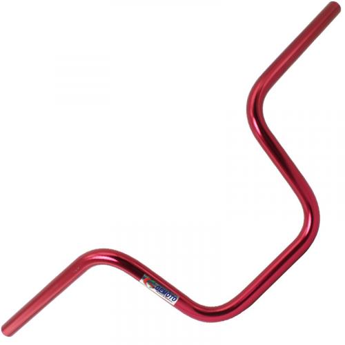 Guidão Aluminío Vermelho Gemoto  CG 125 1993 a 1988 - CG 125 ML 1983 a 1988