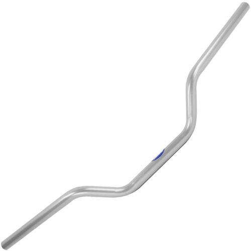 Guidão Prata Pro Tork Para  Nxr Bros 125 KS 2003 a 2005 - Nxr 125 ES 2003 a 2005 - Nxr 150 KS 2006 a 2008 - Nxr 150 ESD 2006 a 2008