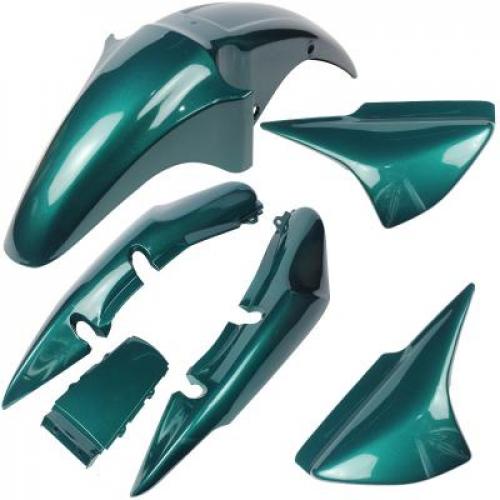 Kit Carenagem Titan 150 2005 - Verde Metalico