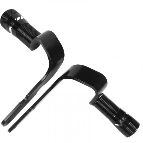 Par de Slider Alumínio Snake Viper  Nxr Bros Ks Es Esd 2003 A 2013 - Preto