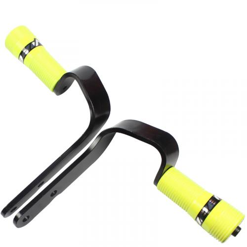 Par de Slider Alumínio Snake Viper Ybr 125 K E Ed 2000/08 - Factor 125 K E Ed 09/15 - Amarelo Neon