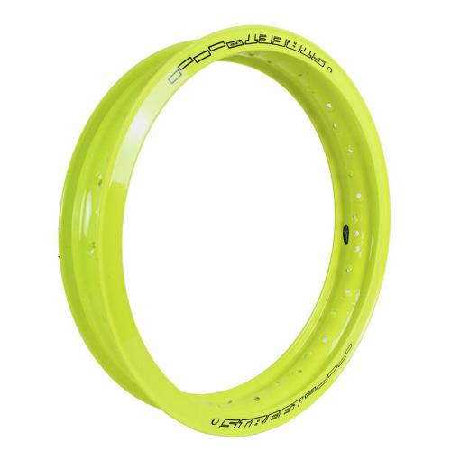 Aro Alumínio Motard 18 X 2.50 Viper Cg Ml Today Titan Fan Ybr Factor - Amarelo Neon