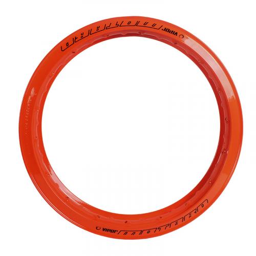 Aro Alumínio Motard 18 X 2.50 Viper Cg Ml Today Titan Fan Ybr Factor - Laranja Neon