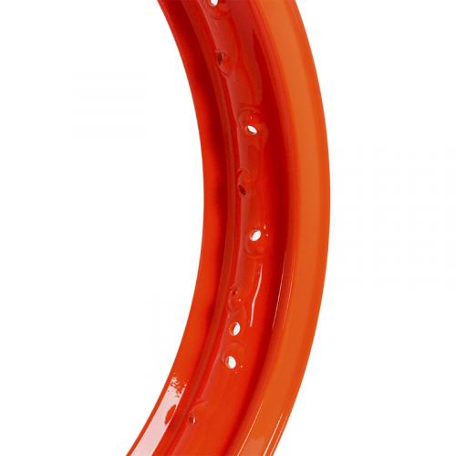 Aro Alumínio Motard 18 X 2.50 Viper Cg Ml Today Titan Fan Ybr Factor - Laranja Neon