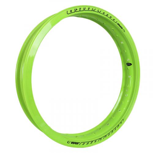 Aro Alumínio Motard 18 X 2.50 Viper Cg Ml Today Titan Fan Ybr Factor - Verde Neon