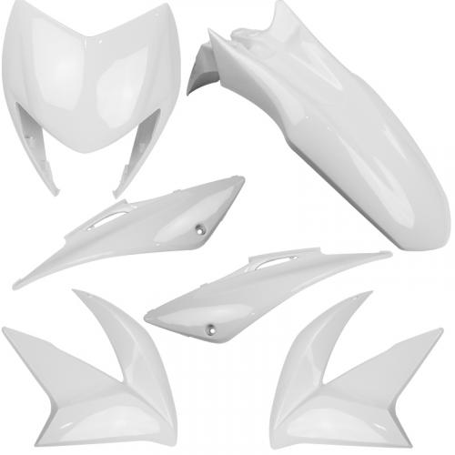 Kit Carenagem Nxr 150 Bros 2014 Branca