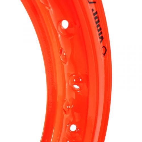 Aro Alumínio Motard 17 X 2.15 Viper Biz Pop Bros - Laranja Neon