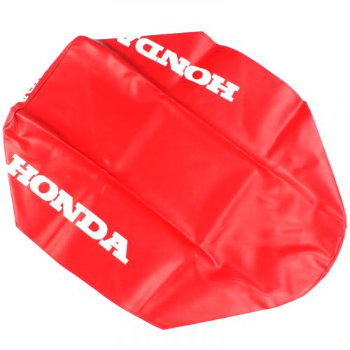 Capa de Banco Vermelha  XL 125 S 1987 a 1988