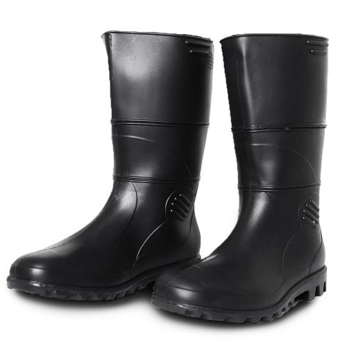 Bota Para Motoqueiro De PVC Cano Longo Modelo Patrol