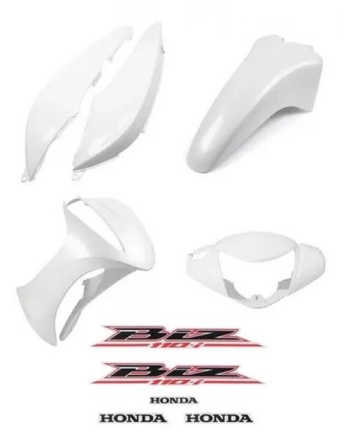 Kit Carenagem Biz 110 2017 + Kit Adesivo