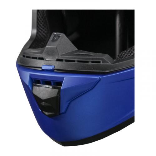 Capacete Bieffe B-12 Classic - Azul Fosco Com Grafite