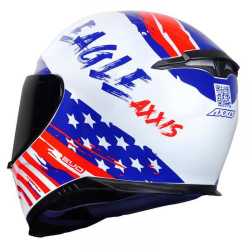 Capacete Axxis EAGLE INDEPENDENCE Branco