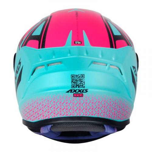 Capacete Axxis Draken Dekers MATT Tiffany Com Pink